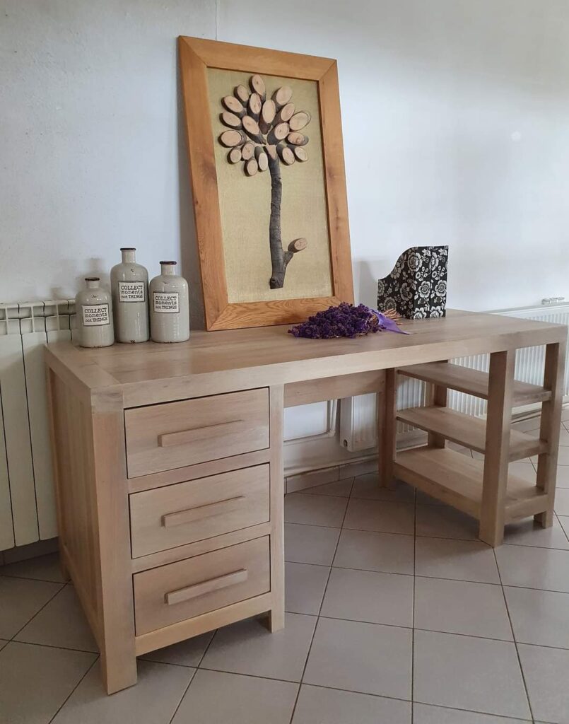 Birou lemn masiv – Ergonomie, durabilitate și randament