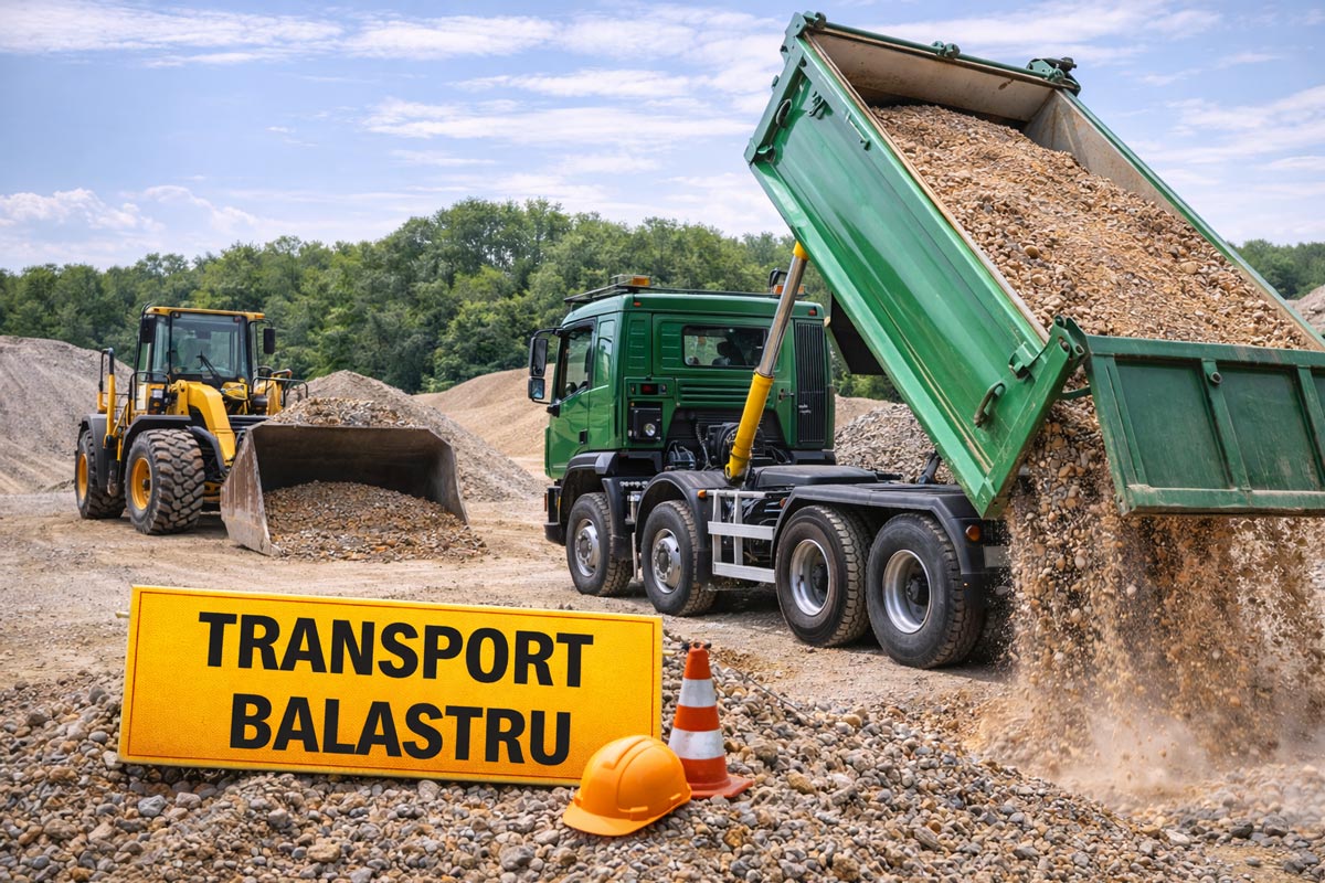 Balastru Transport balastru rapid si sigur, baza solida pentru orice proiect de ...